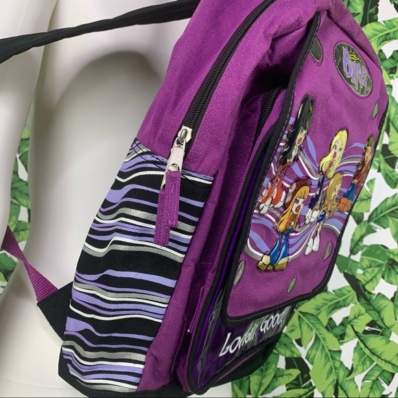 Retro 2003 Bratz Book Bag Y2K 2000s Lookin' Good Stylish Fashion Backpack - Picture 10 of 13